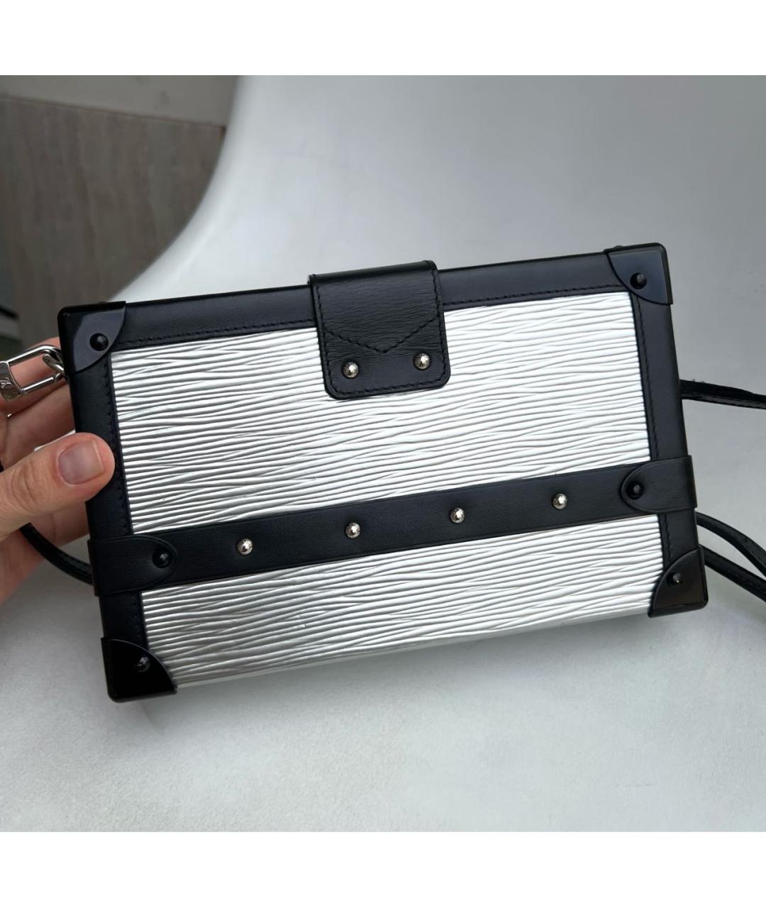 LOUIS VUITTON Серебряная сумка через плечо, фото 2