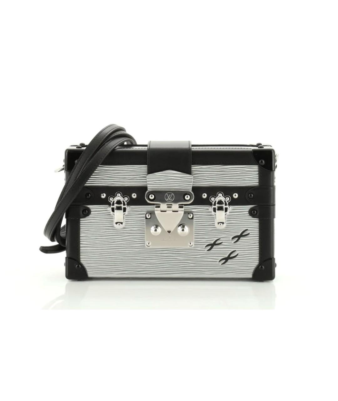 LOUIS VUITTON Серебряная сумка через плечо, фото 1