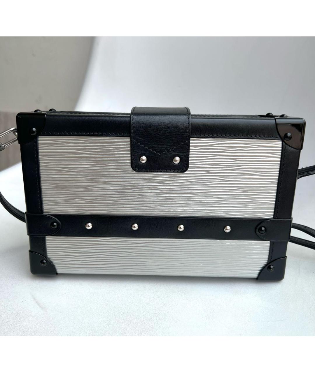 LOUIS VUITTON Серебряная сумка через плечо, фото 5