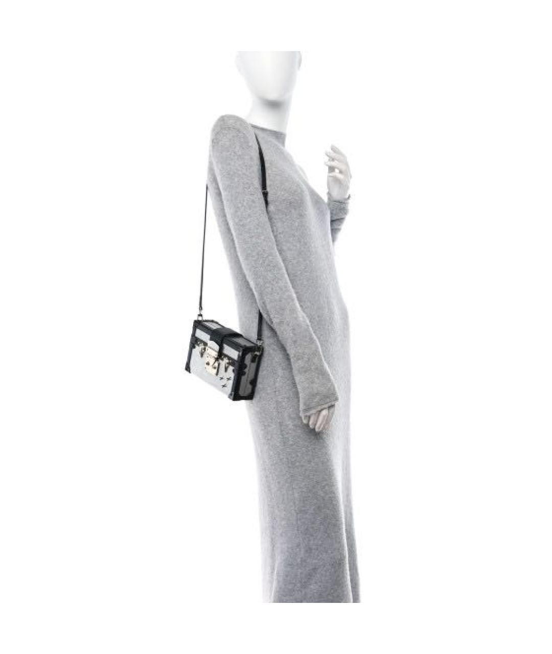 LOUIS VUITTON Серебряная сумка через плечо, фото 6