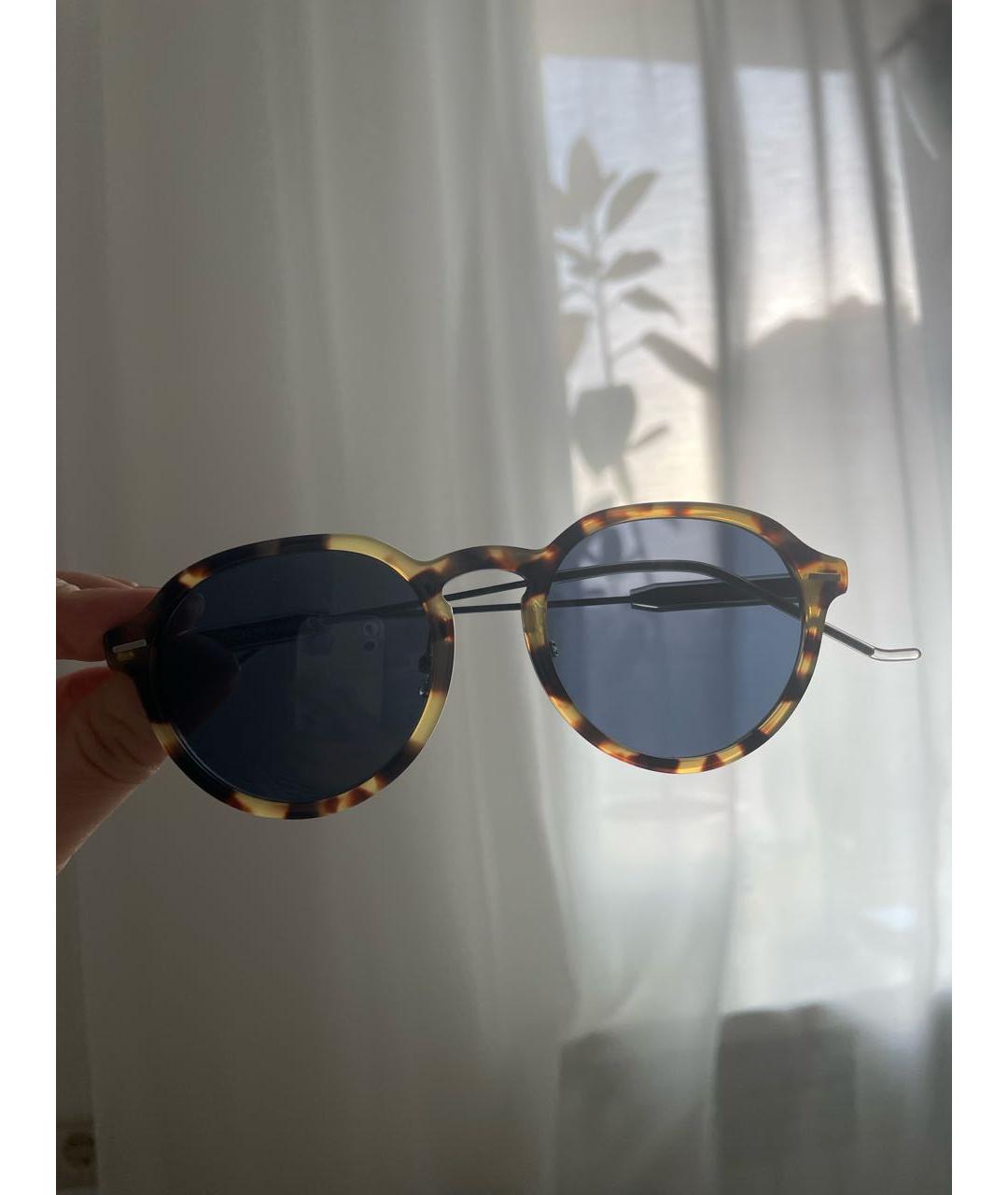 CHRISTIAN DIOR Мульти пластиковые солнцезащитные очки, фото 3