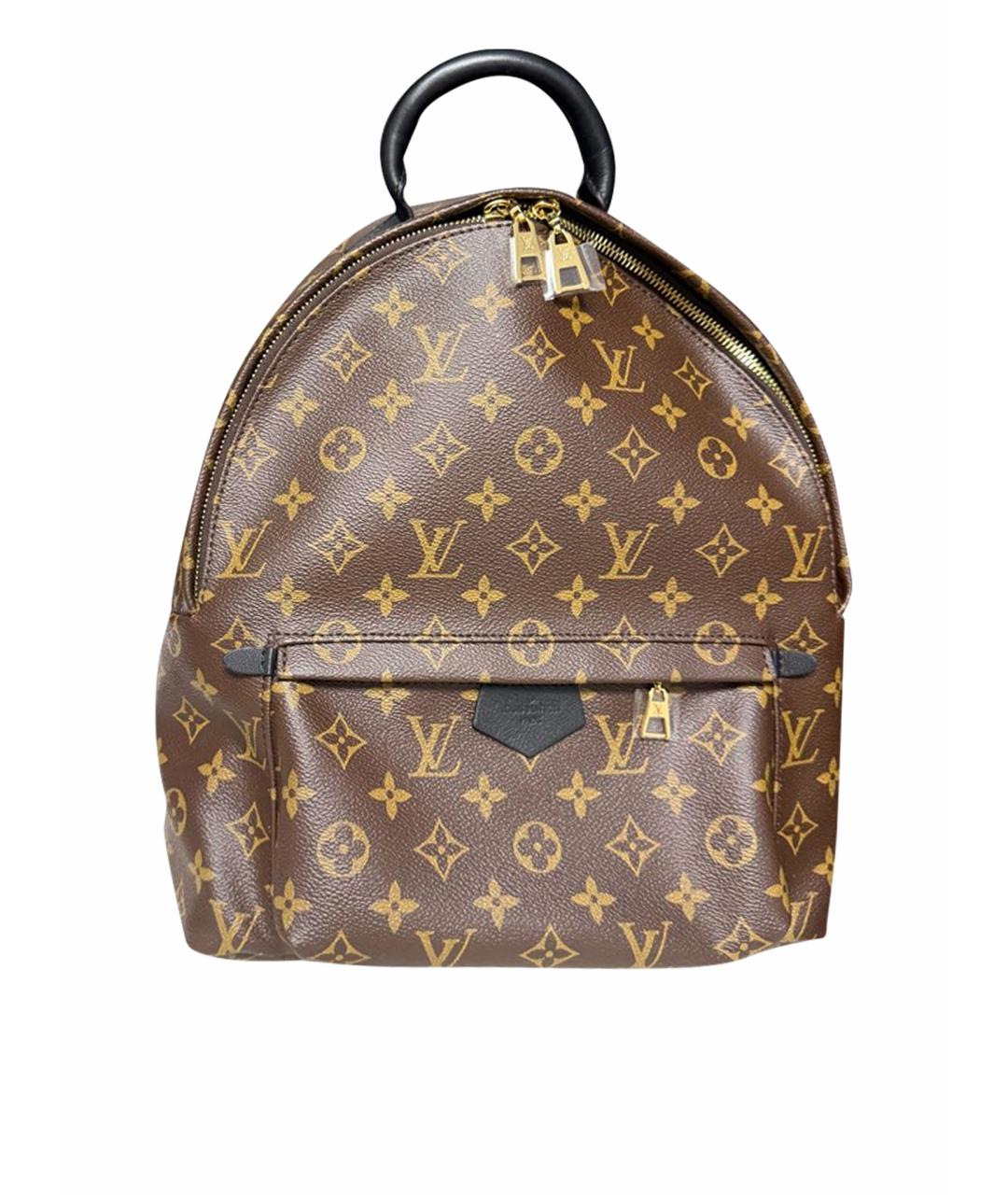 LOUIS VUITTON Коричневый рюкзак из искусственной кожи, фото 1