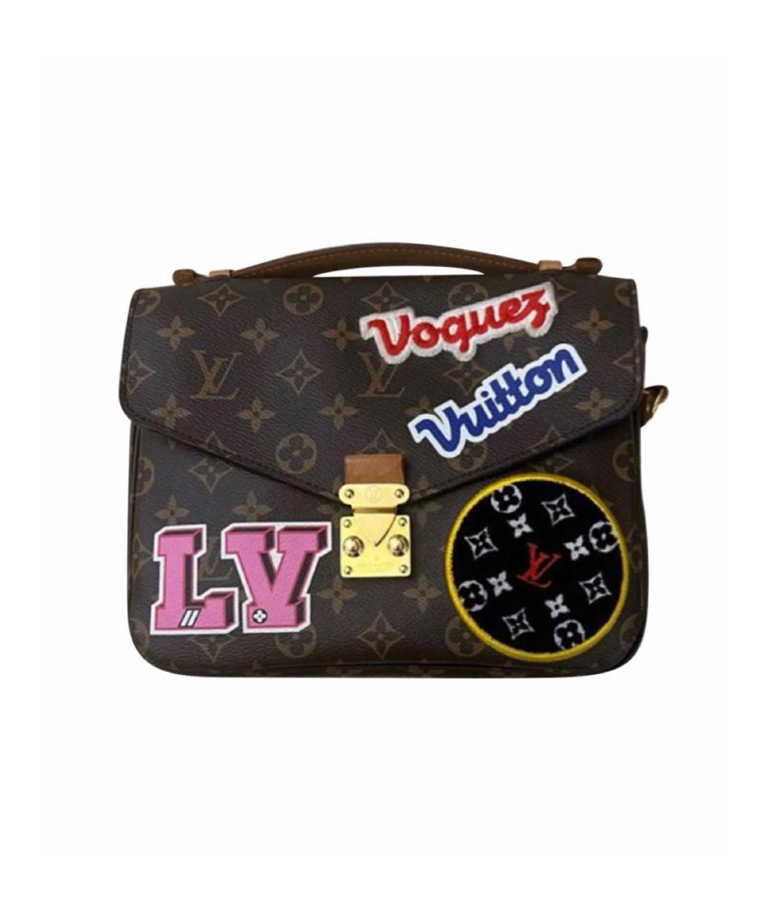 LOUIS VUITTON Коричневая сумка через плечо, фото 5