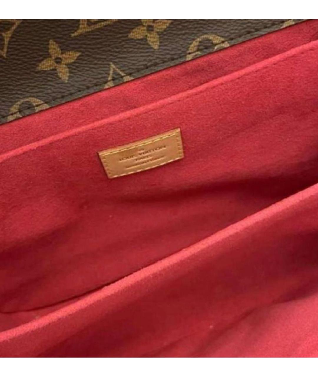 LOUIS VUITTON Коричневая сумка через плечо, фото 4