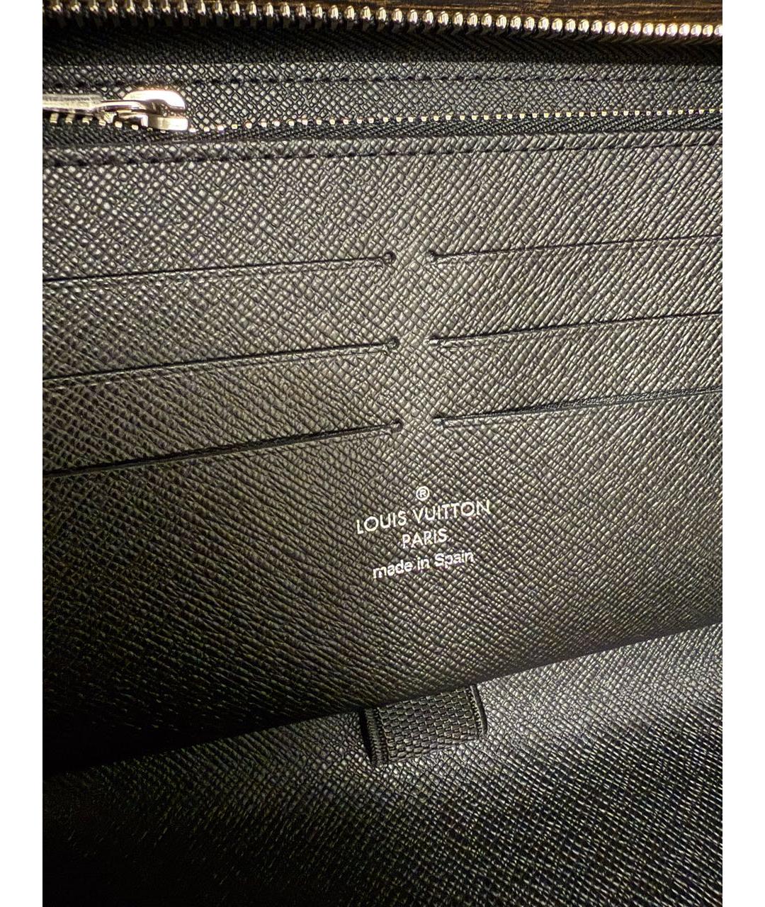 LOUIS VUITTON Серый кошелек, фото 3