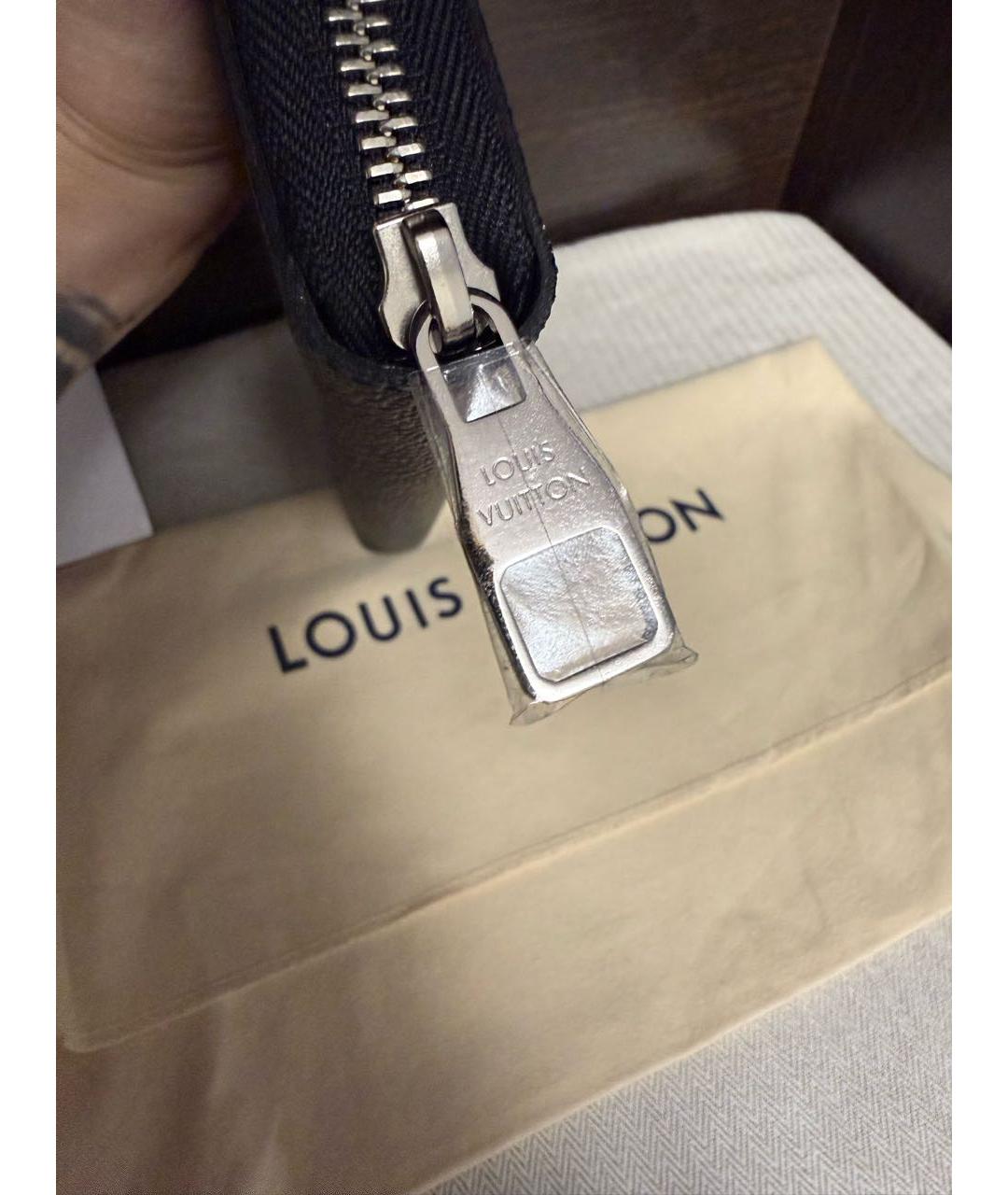 LOUIS VUITTON Серый кошелек, фото 4
