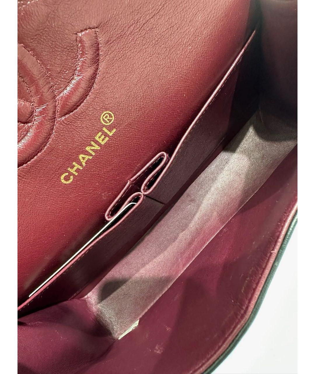 CHANEL Черная кожаная сумка через плечо, фото 8