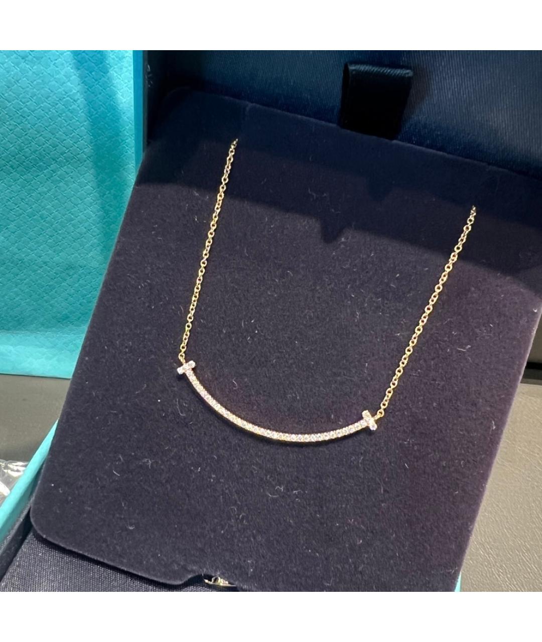 TIFFANY&CO Розовое колье из розового золота, фото 3