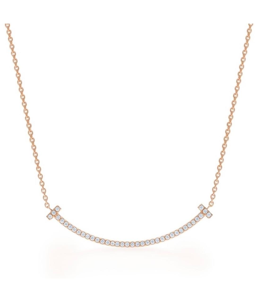 TIFFANY&CO Розовое колье из розового золота, фото 1