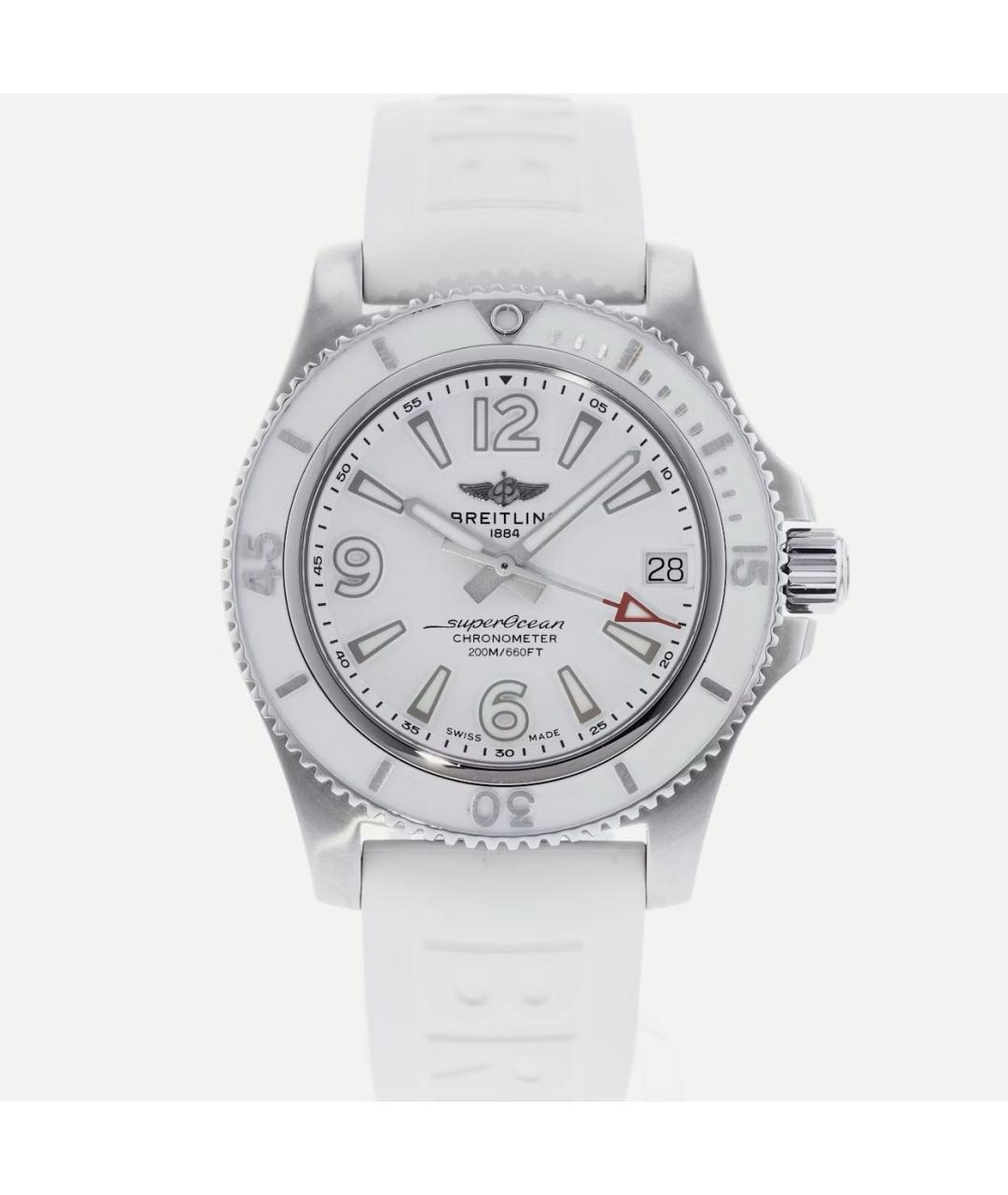 BREITLING SUPEROCEAN Белые часы, фото 4