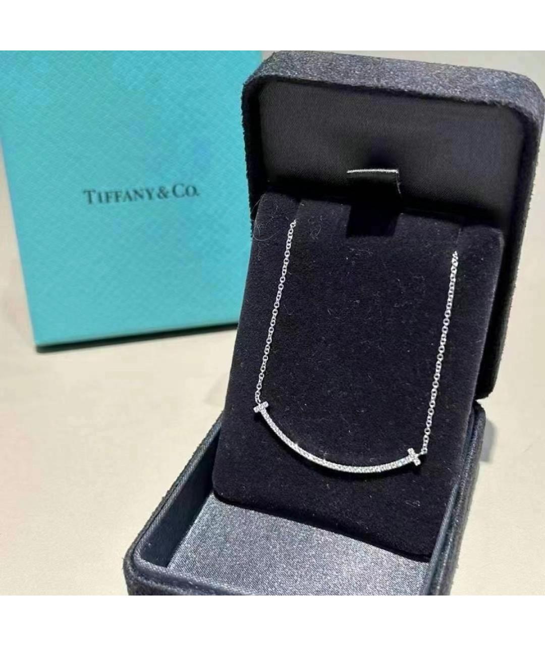 TIFFANY&CO Белое колье из белого золота, фото 2