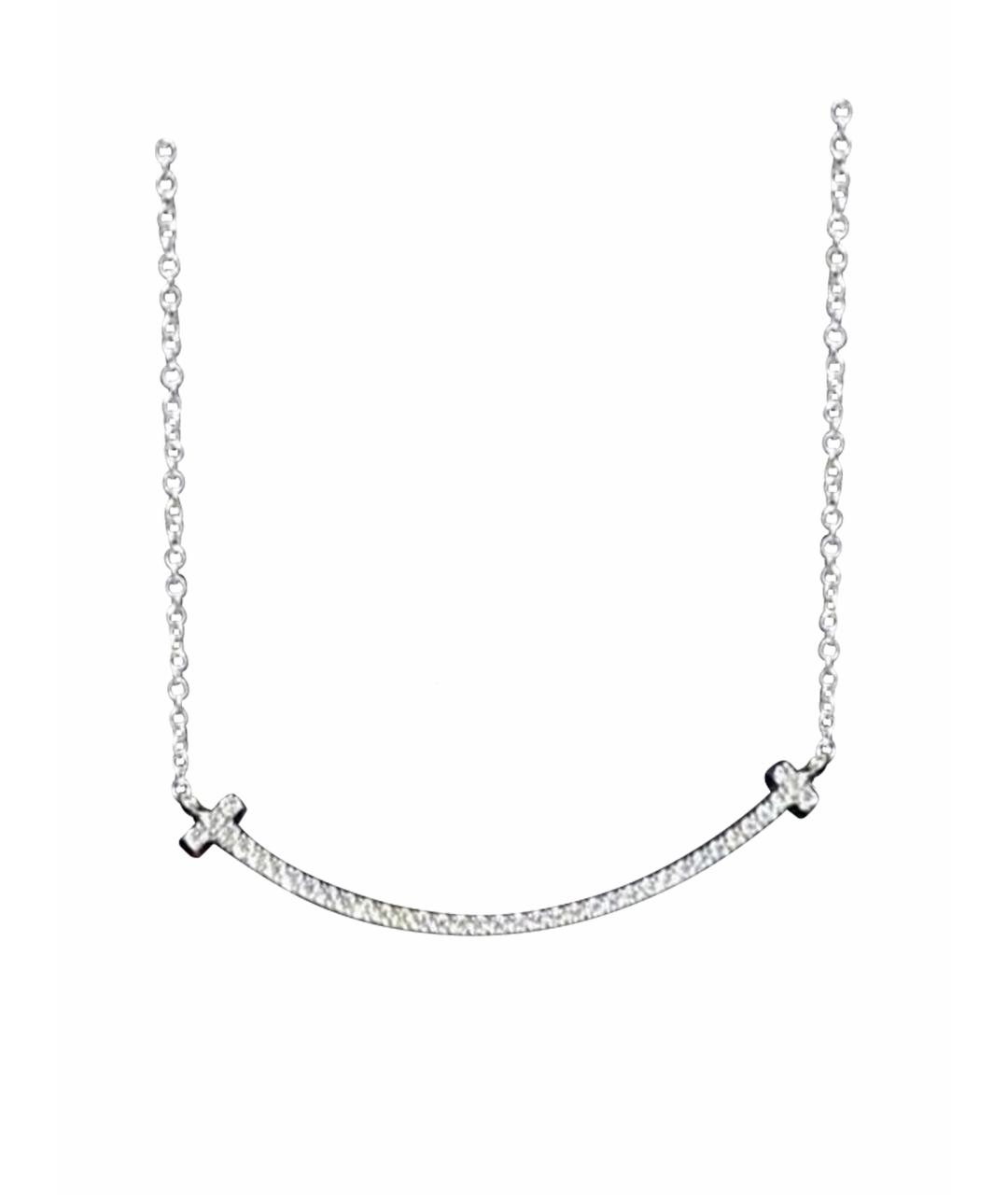 TIFFANY&CO Белое колье из белого золота, фото 1