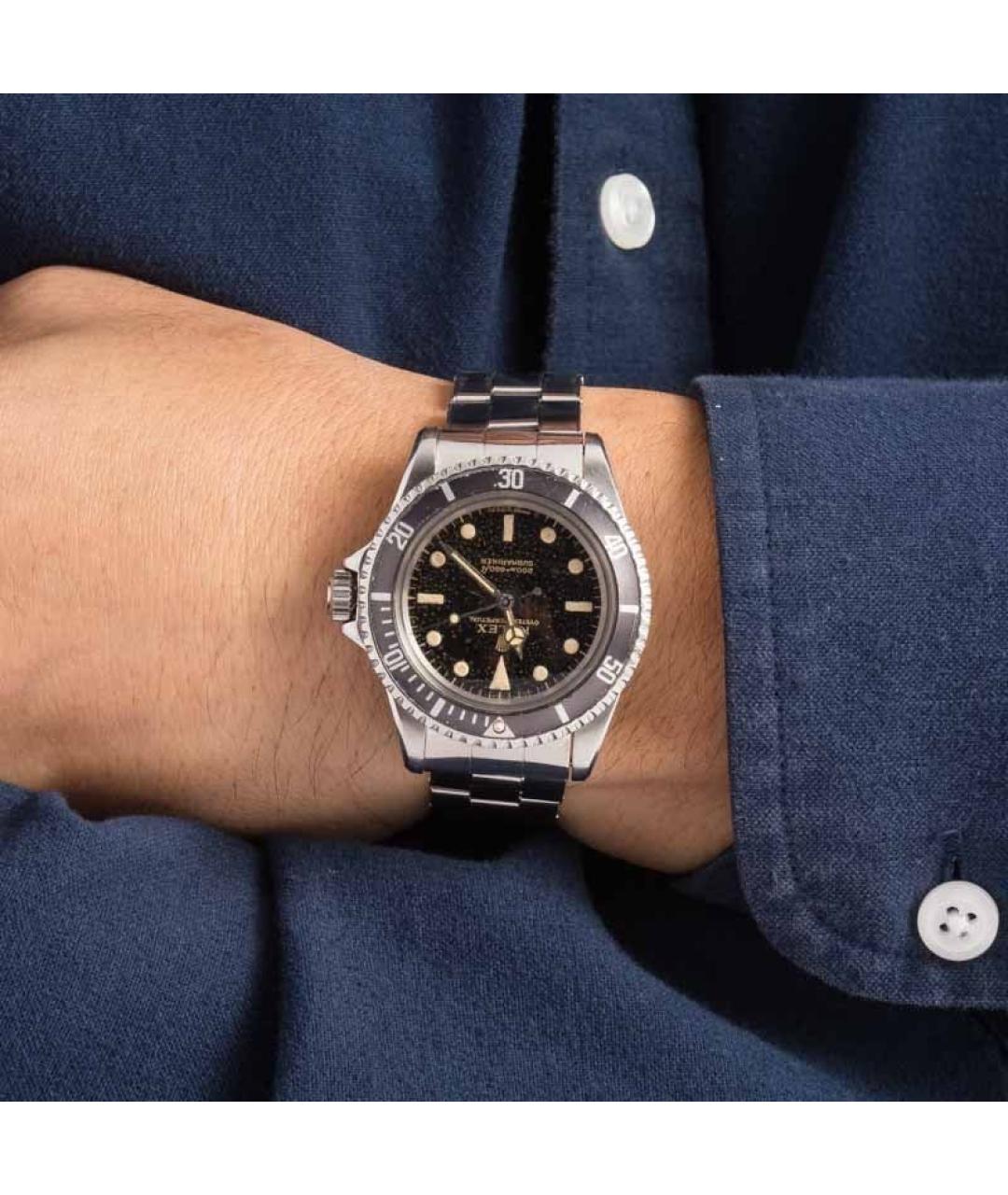 ROLEX Серебряные металлические часы, фото 3
