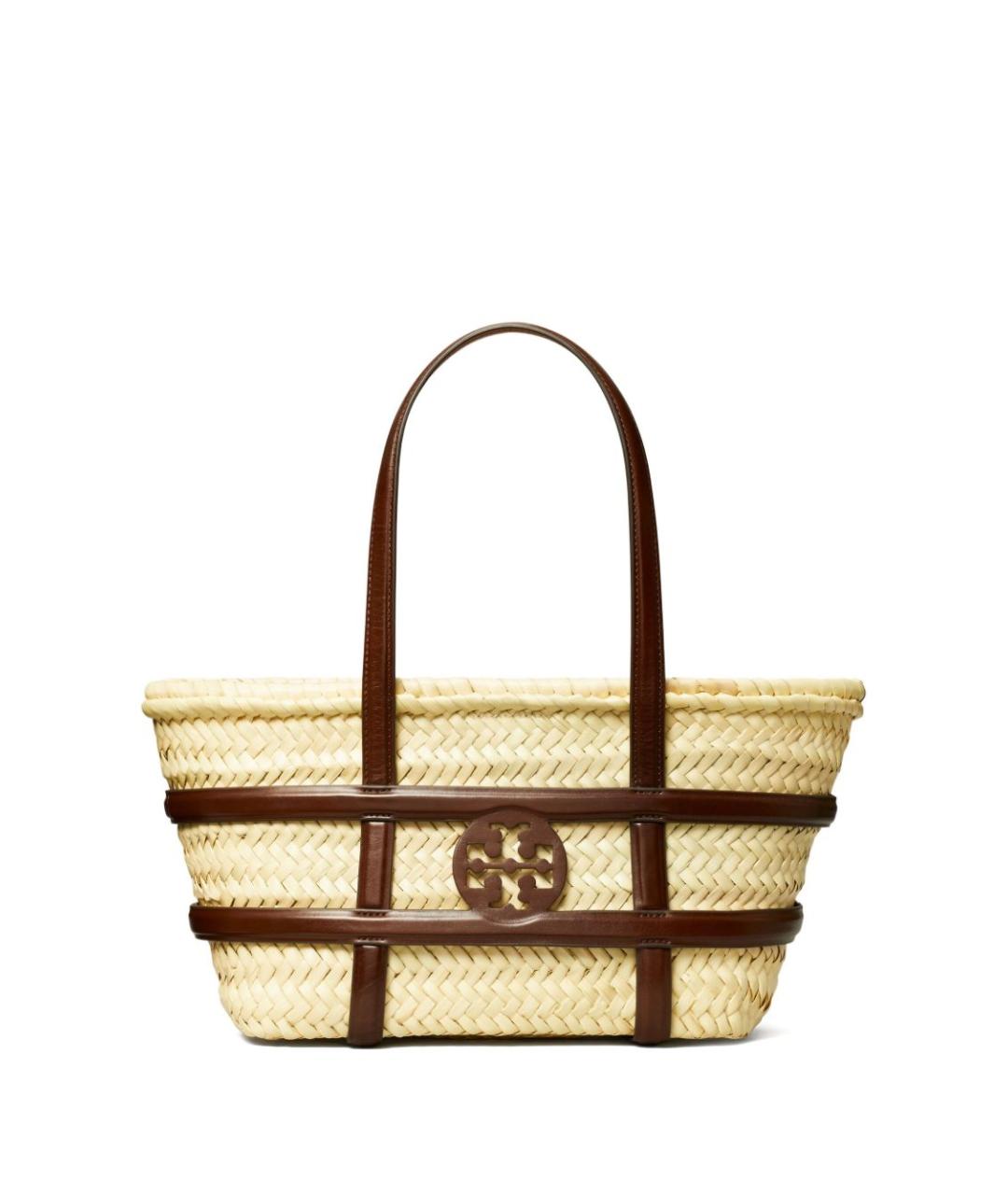 TORY BURCH Бежевая сумка тоут, фото 1