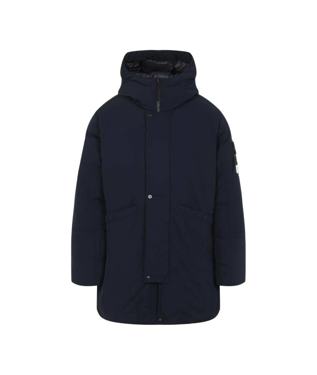 STONE ISLAND Синяя полиамидовая парка, фото 1