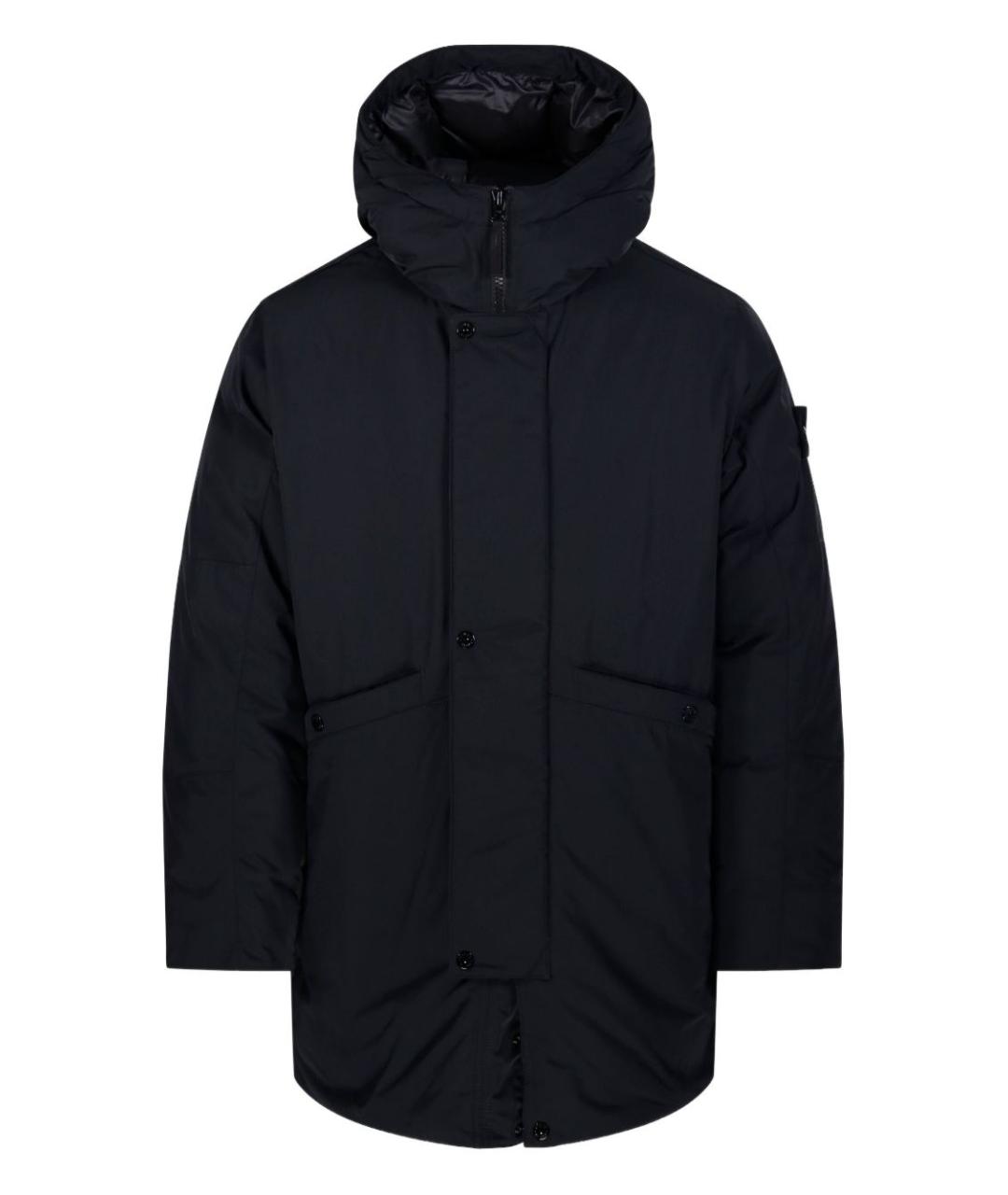STONE ISLAND Черная парка, фото 1