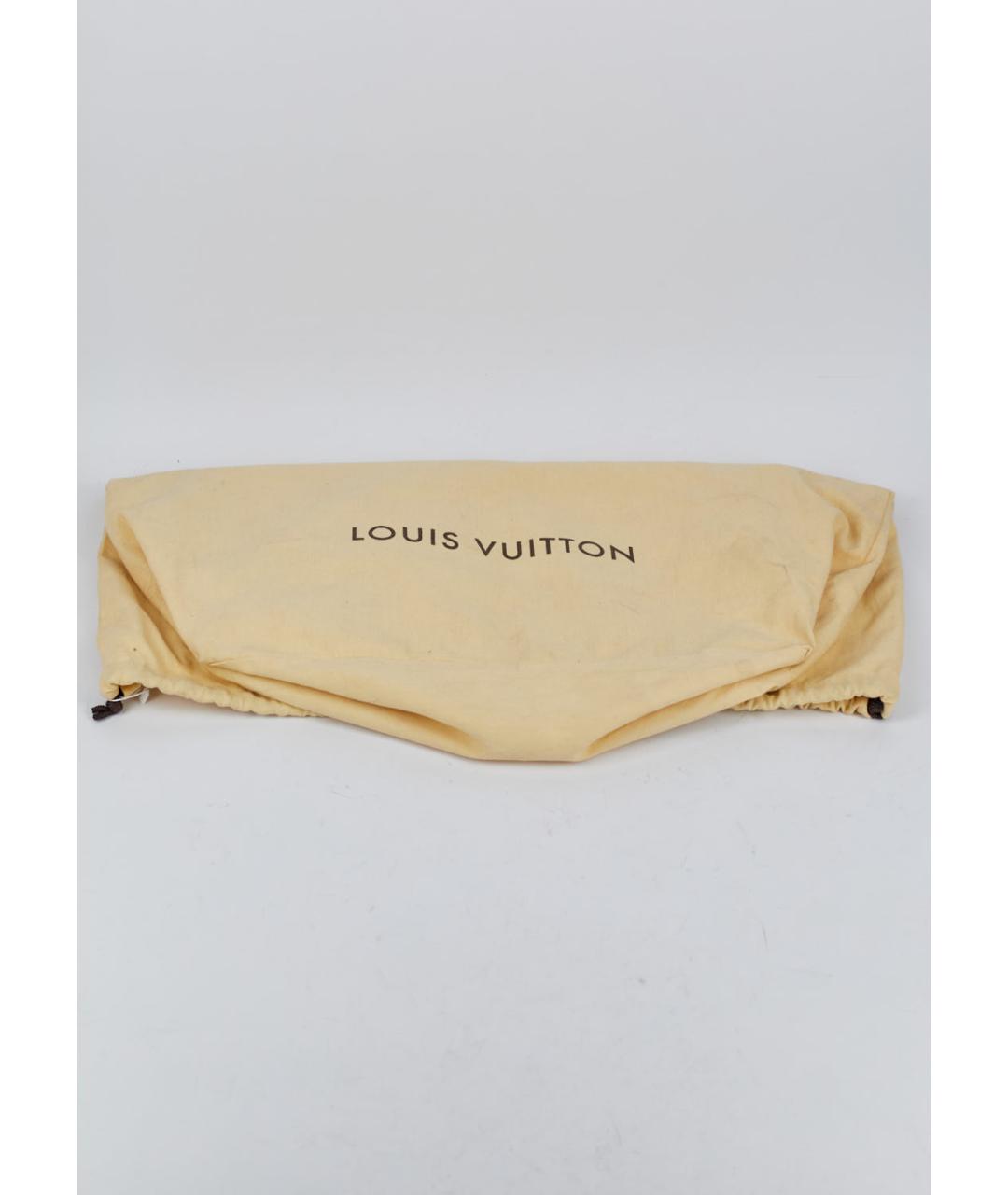 LOUIS VUITTON Коричневый кожаный рюкзак, фото 8