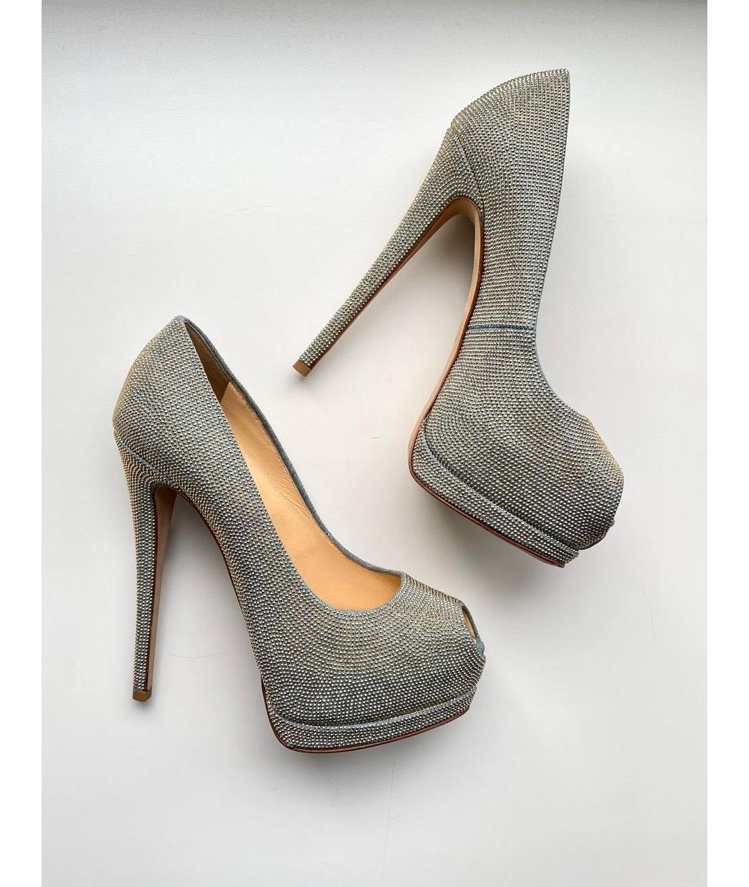 GIUSEPPE ZANOTTI DESIGN Серебряные туфли, фото 8