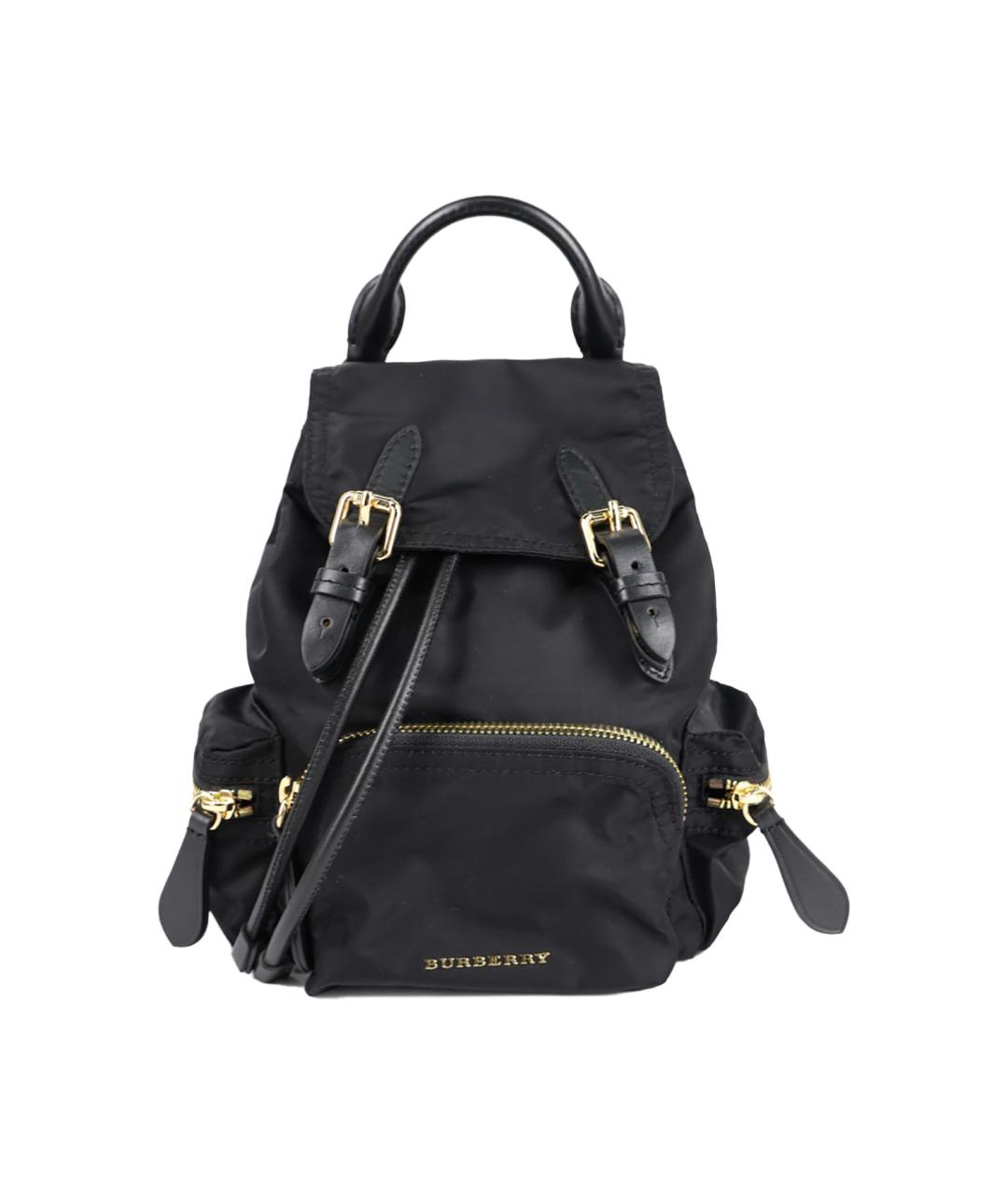 BURBERRY Черный тканевый рюкзак, фото 1