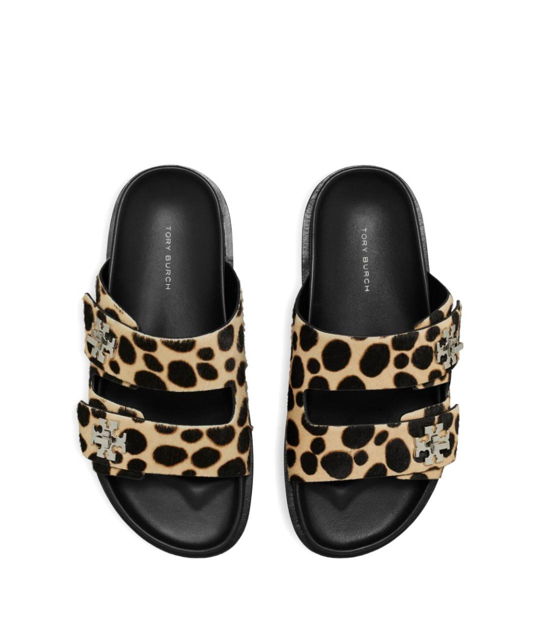 TORY BURCH Кожаные шлепанцы, фото 3