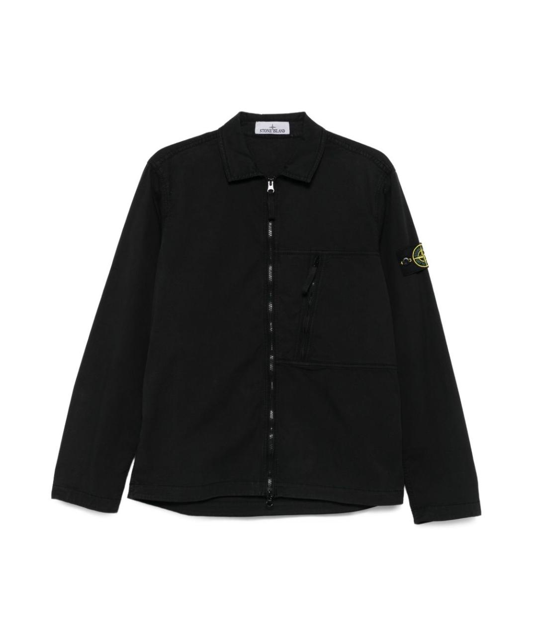 STONE ISLAND Черная куртка, фото 1