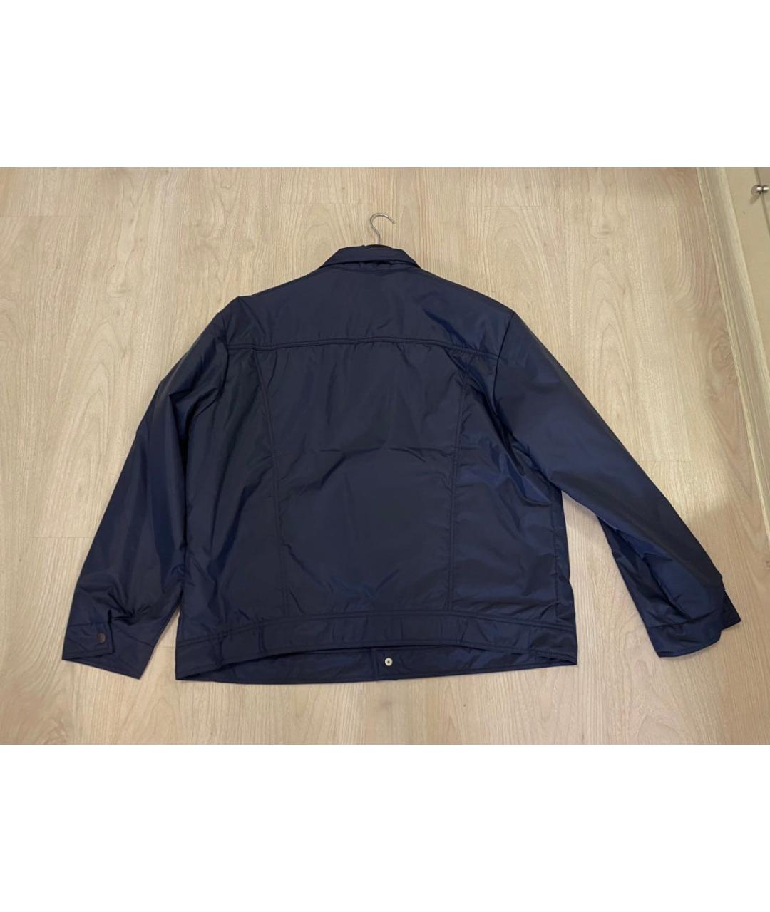 LEVI'S Темно-синяя полиэстеровая куртка, фото 2