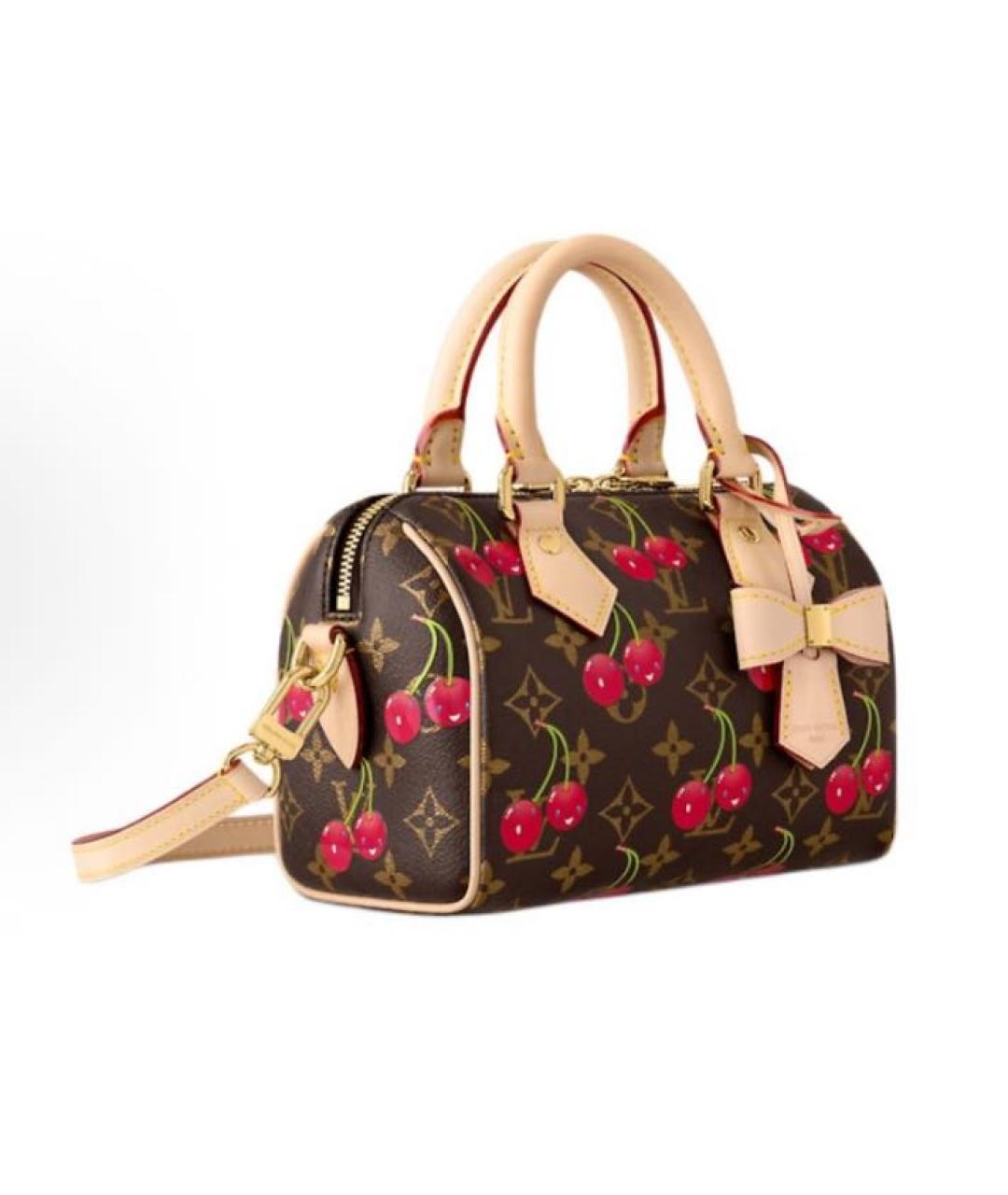LOUIS VUITTON Коричневая сумка с короткими ручками, фото 2