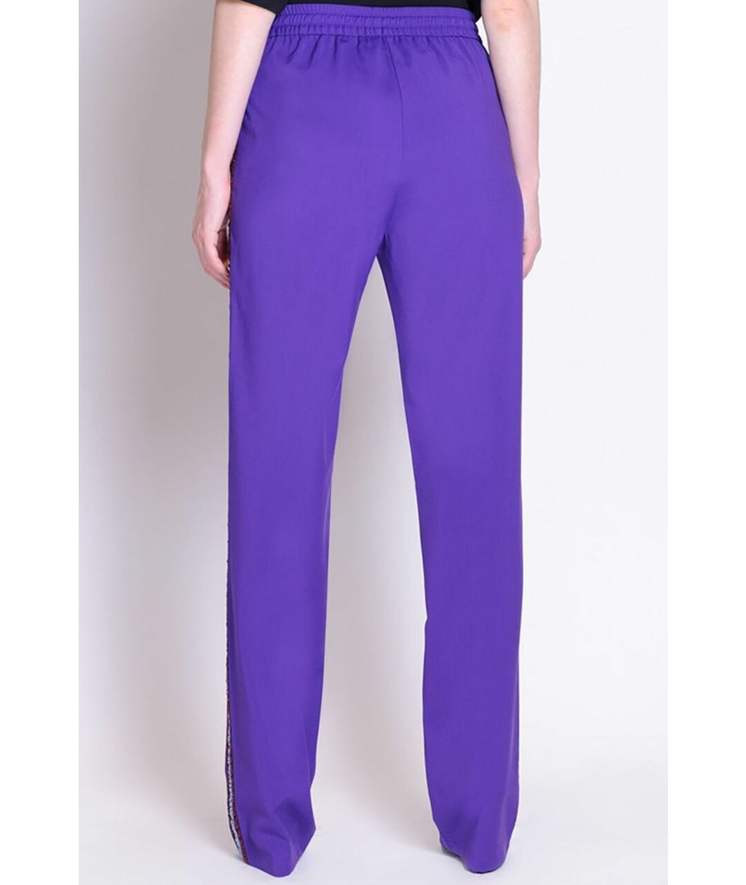 NO. 21 Фиолетовые прямые брюки, фото 3