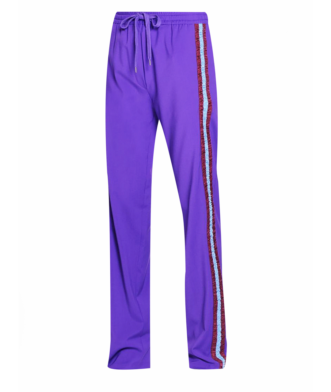 NO. 21 Фиолетовые прямые брюки, фото 1