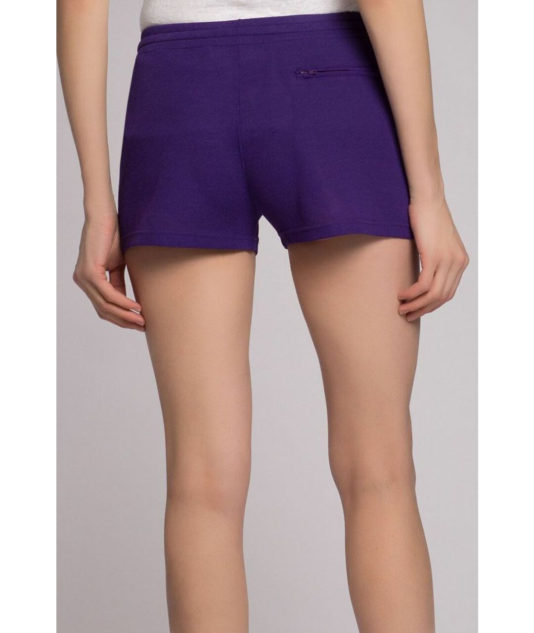 ISABEL MARANT ETOILE Фиолетовые вискозные шорты, фото 3