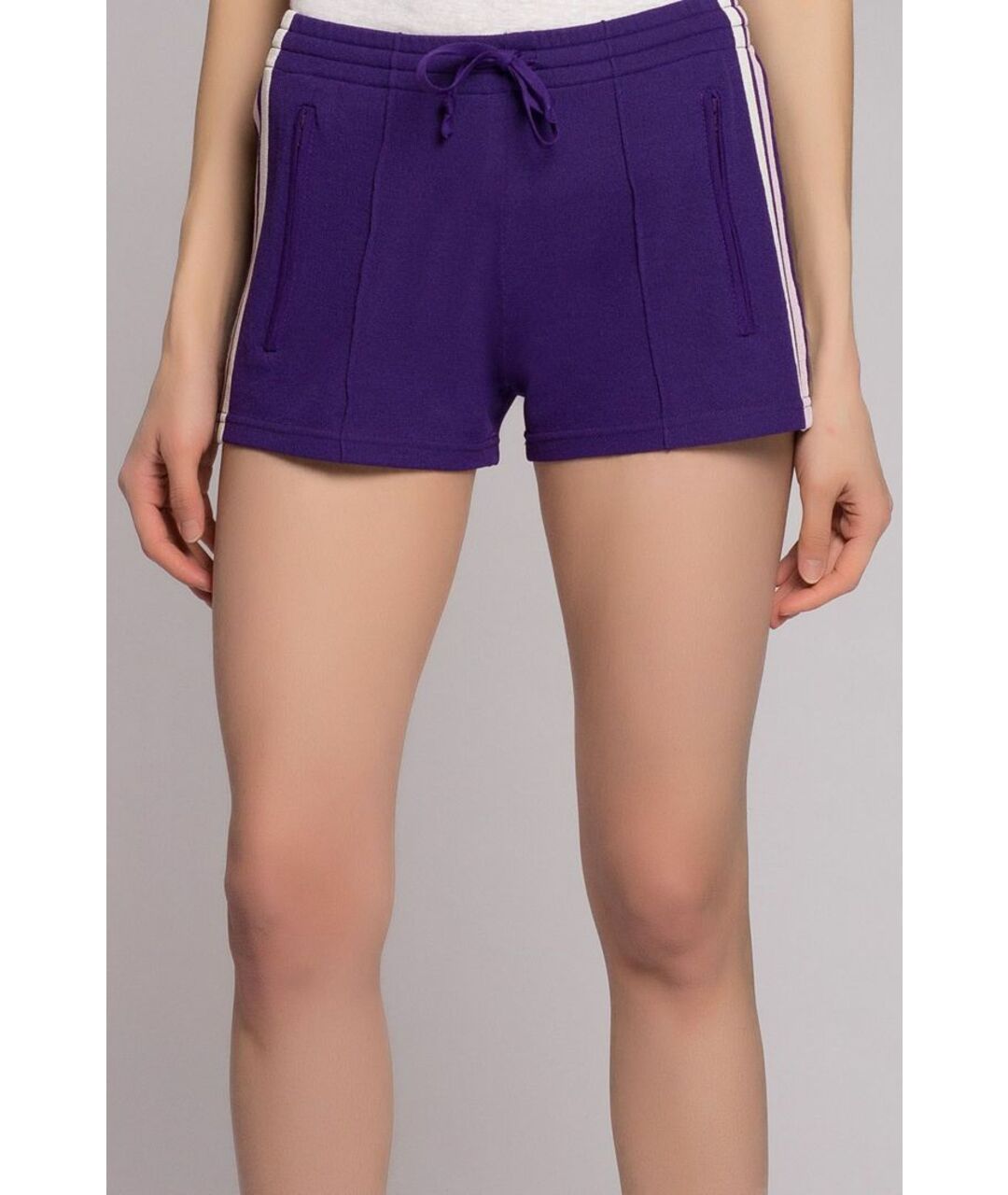 ISABEL MARANT ETOILE Фиолетовые вискозные шорты, фото 5