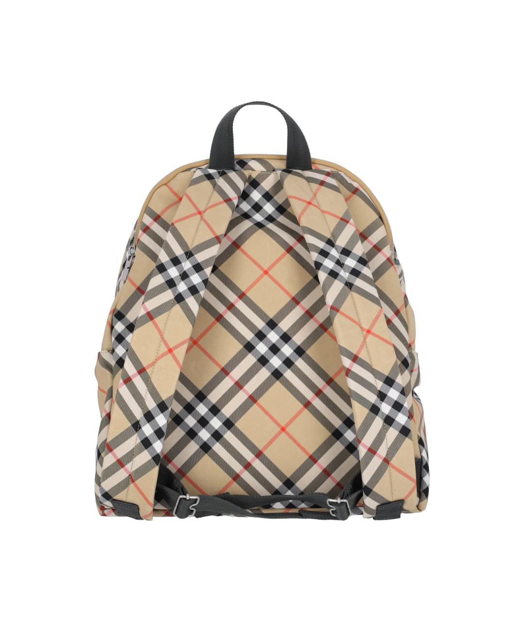 BURBERRY Бежевый синтетический рюкзак, фото 2
