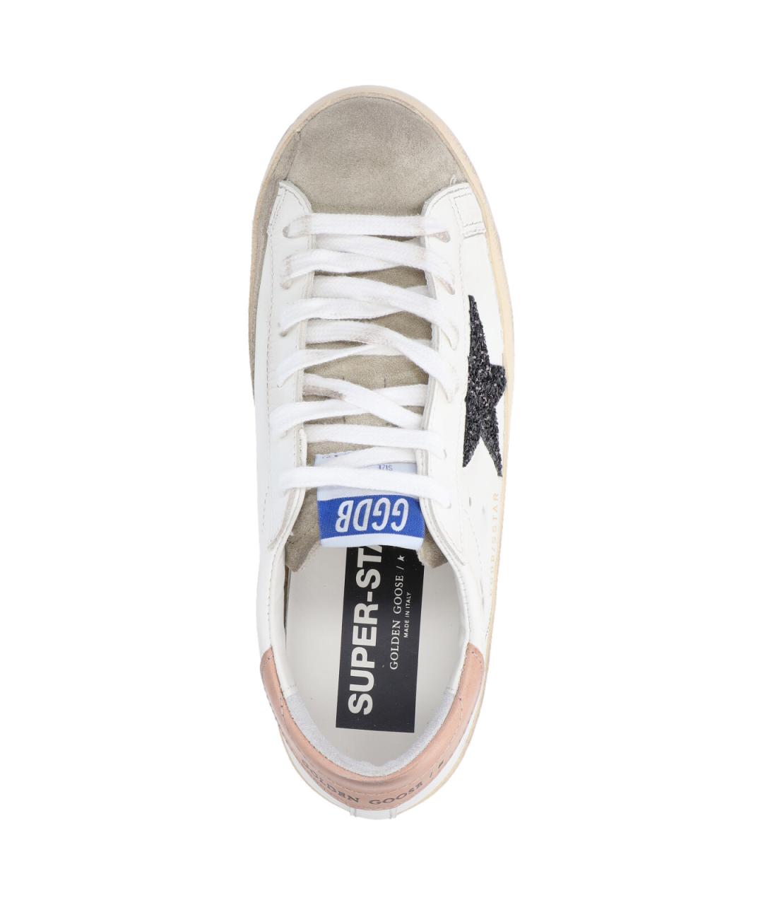 GOLDEN GOOSE DELUXE BRAND Белые кожаные кеды, фото 5