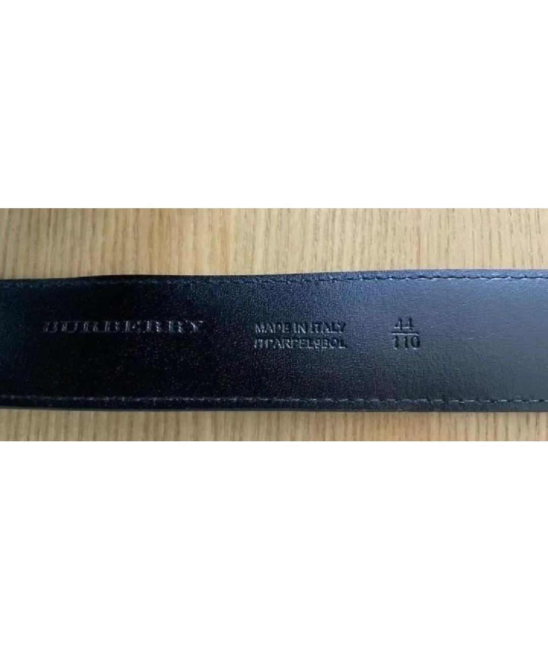 BURBERRY Кожаный ремень, фото 5