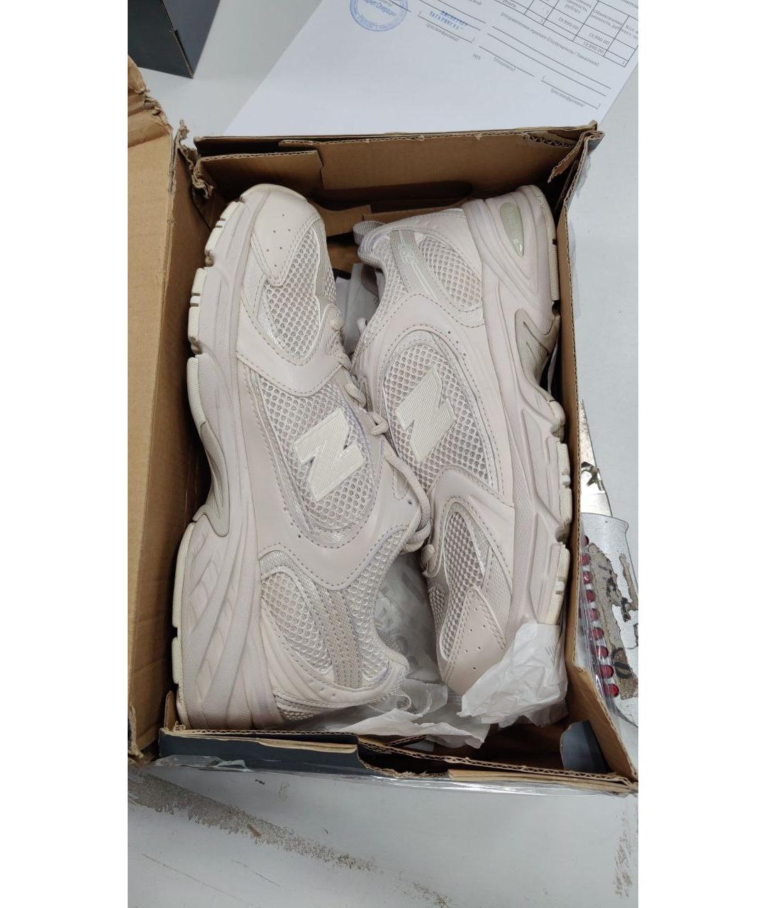 NEW BALANCE Бежевые кроссовки, фото 6