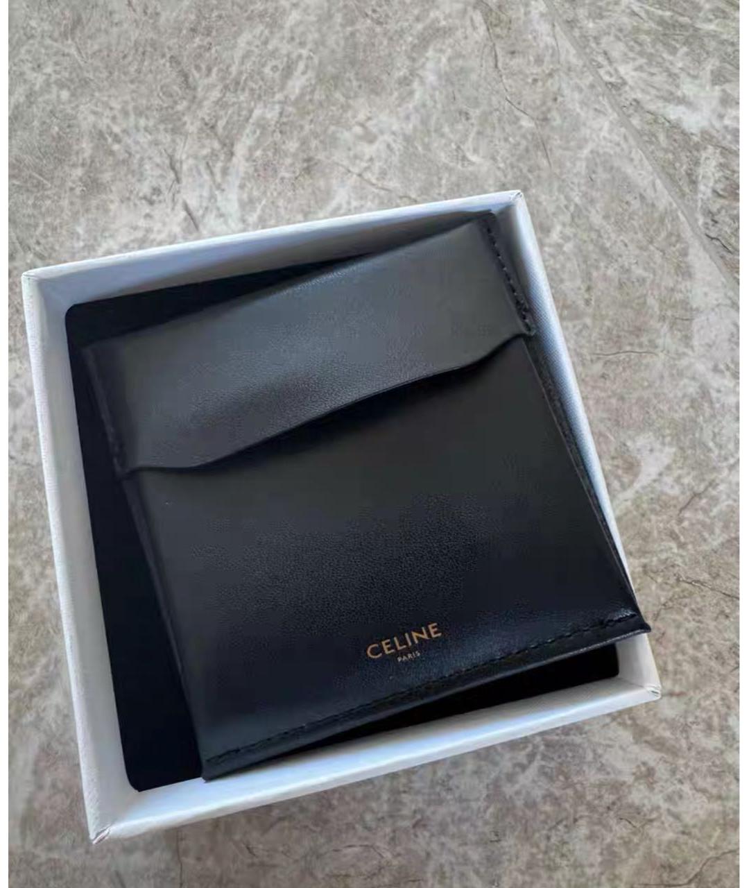 CELINE Золотые латунные серьги, фото 6