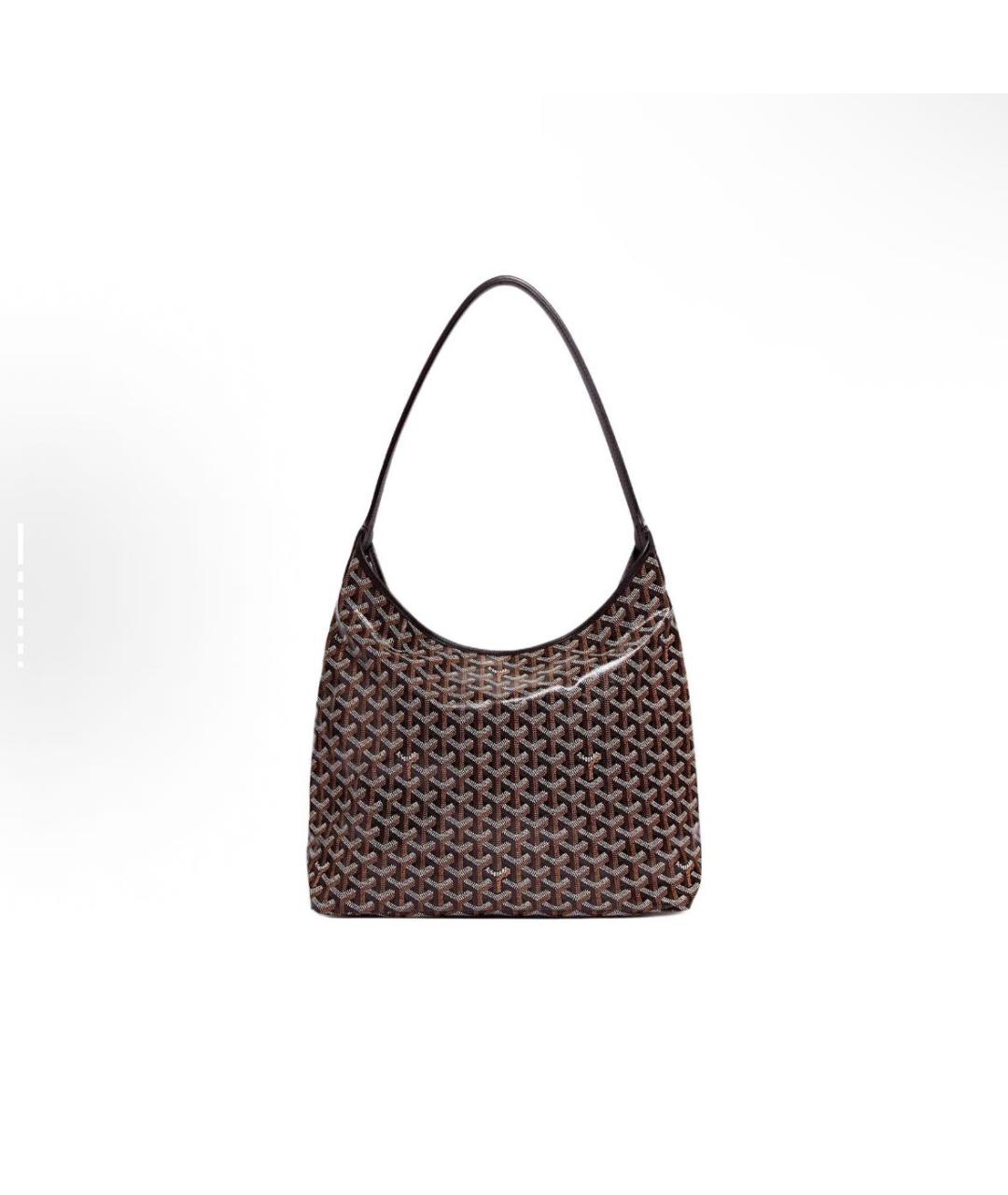 GOYARD Черная кожаная сумка тоут, фото 3