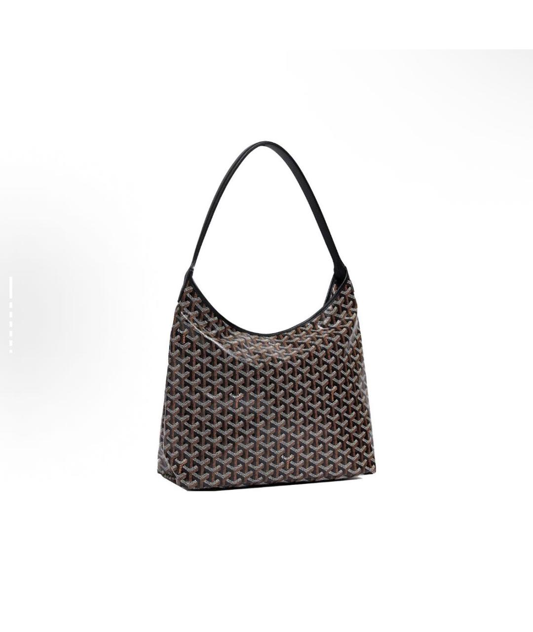 GOYARD Черная кожаная сумка тоут, фото 5