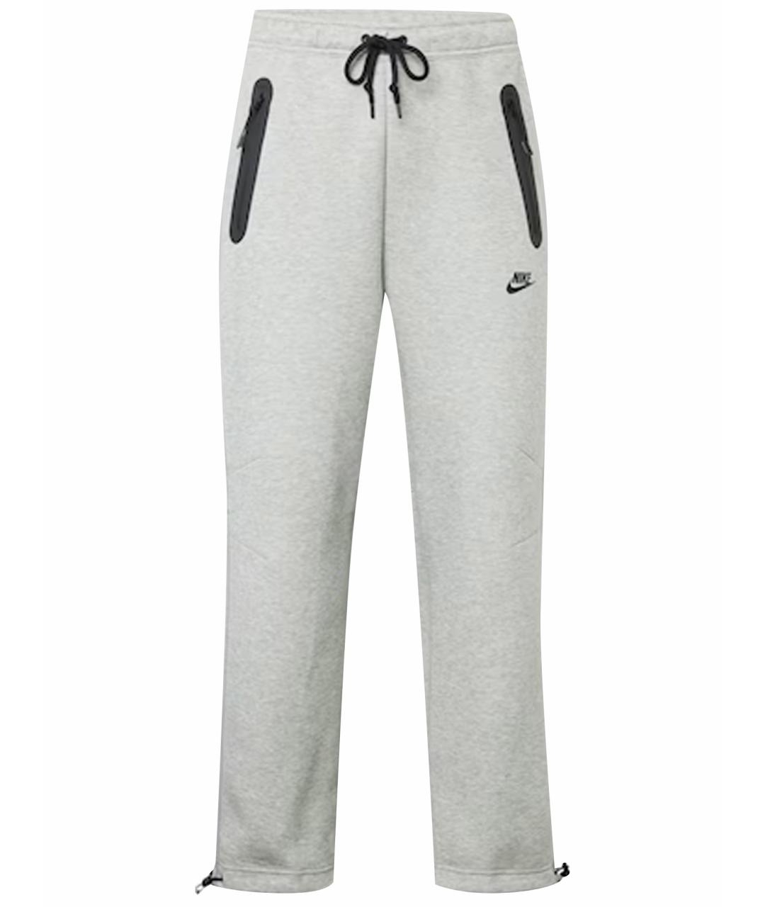 NIKE Серые повседневные брюки, фото 1