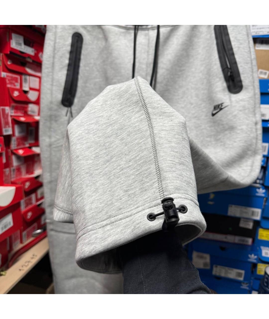 NIKE Серые повседневные брюки, фото 2