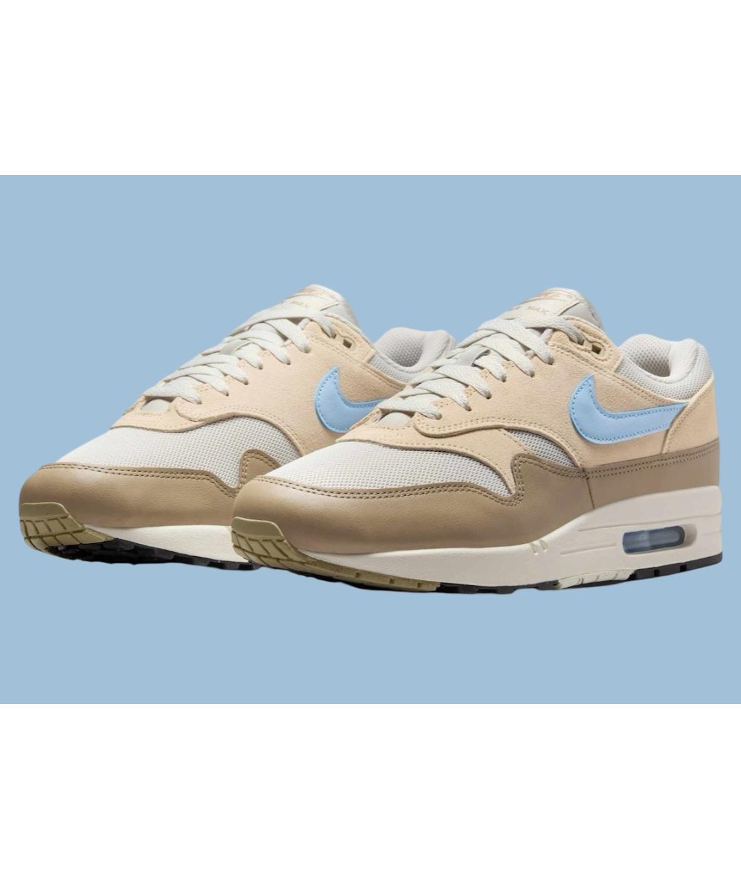 NIKE Бежевые низкие кроссовки / кеды, фото 2