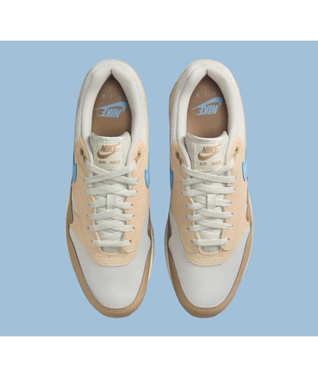 NIKE Бежевые низкие кроссовки / кеды, фото 3