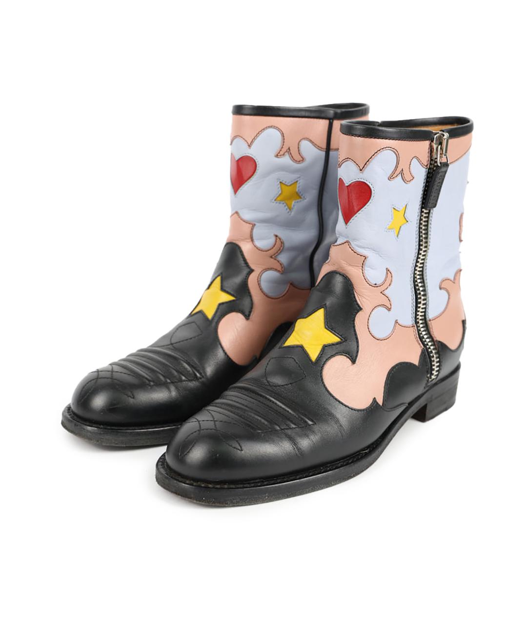 GUCCI Мульти кожаные ботинки, фото 6
