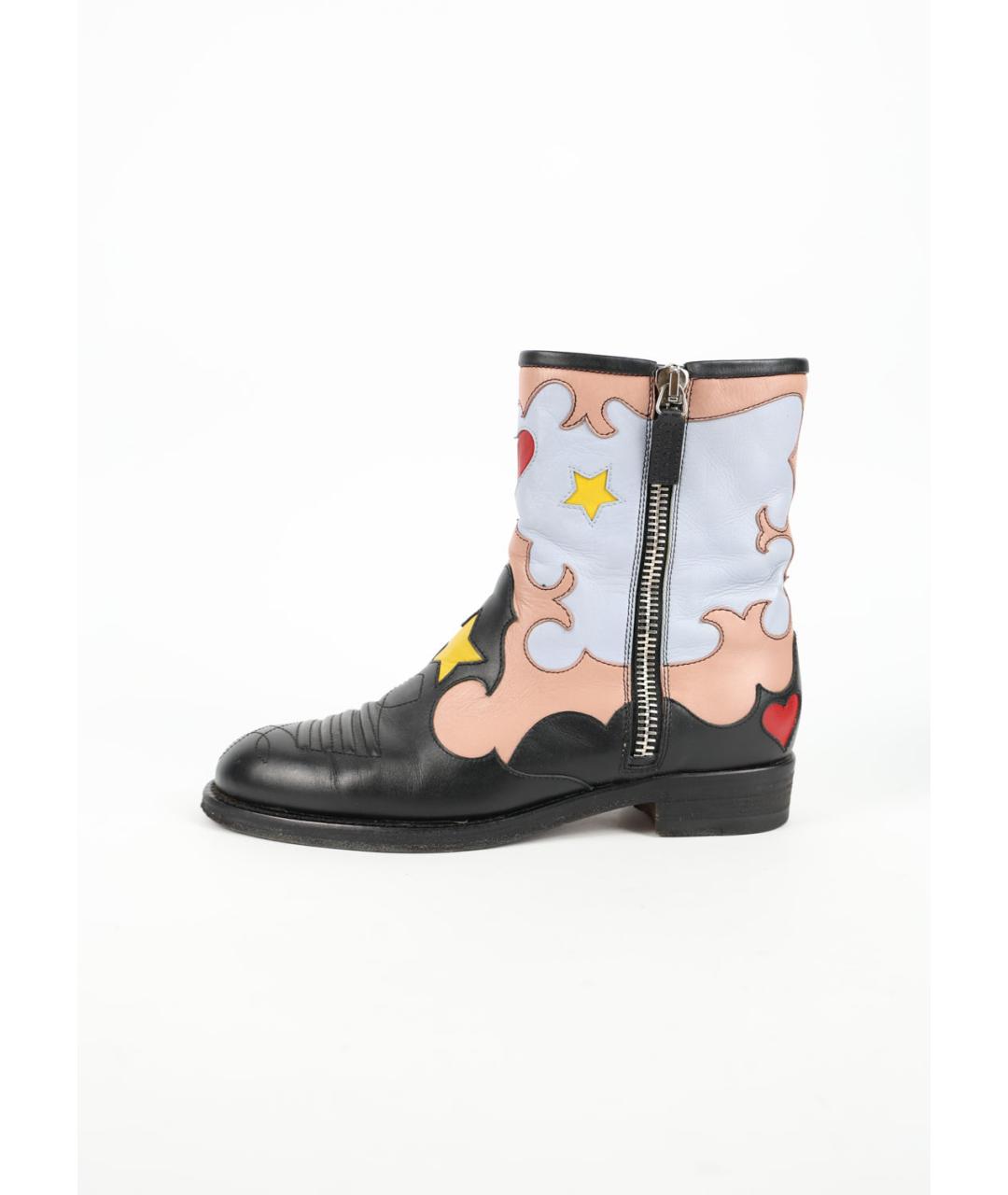 GUCCI Мульти кожаные ботинки, фото 7