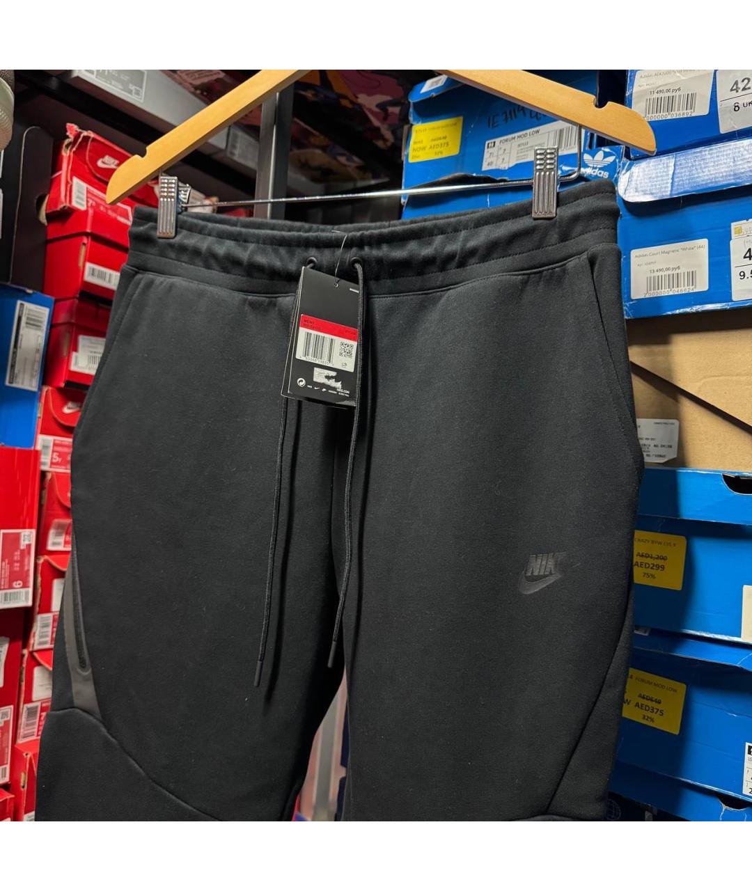 NIKE Черные повседневные брюки, фото 4