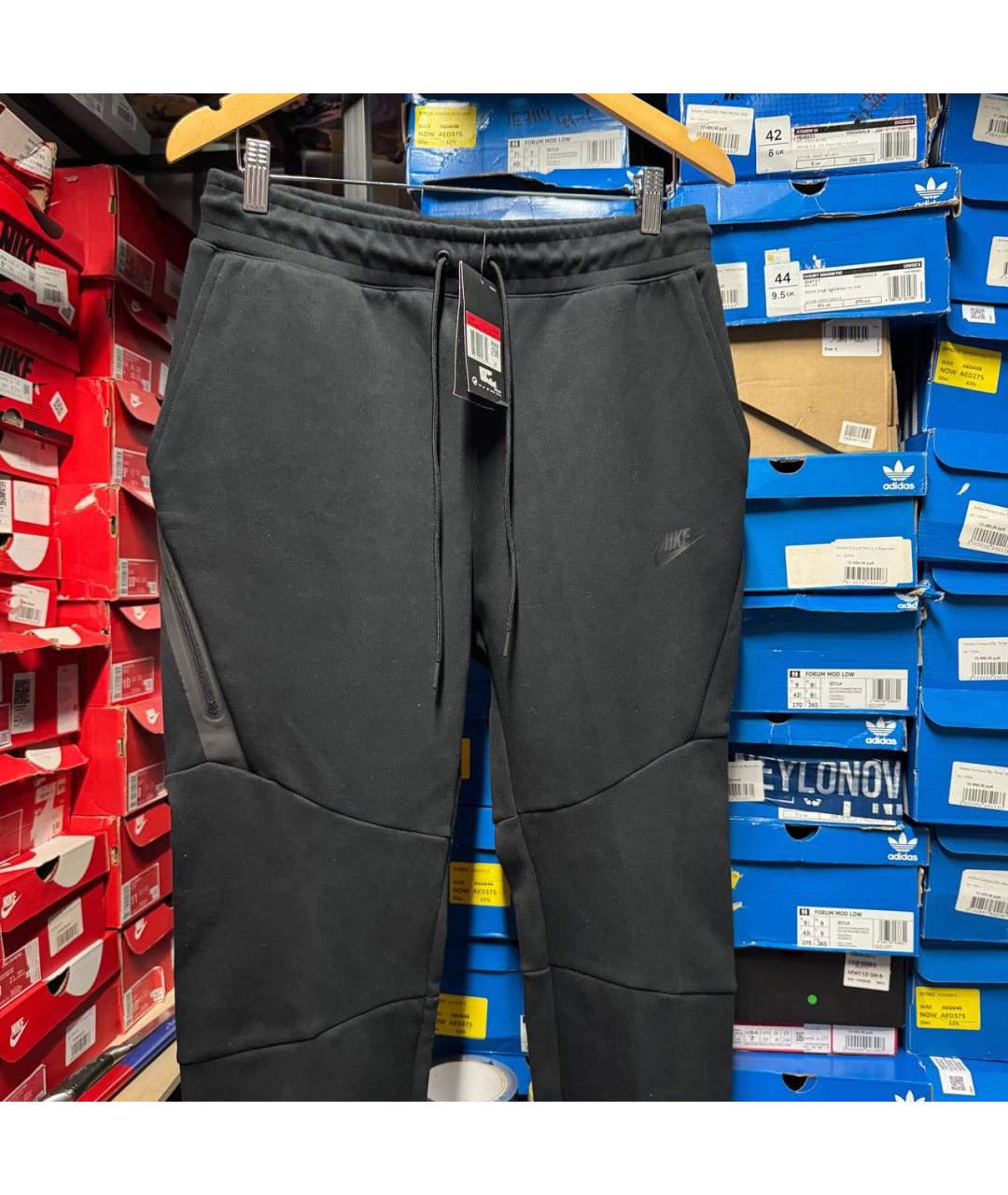 NIKE Черные повседневные брюки, фото 2