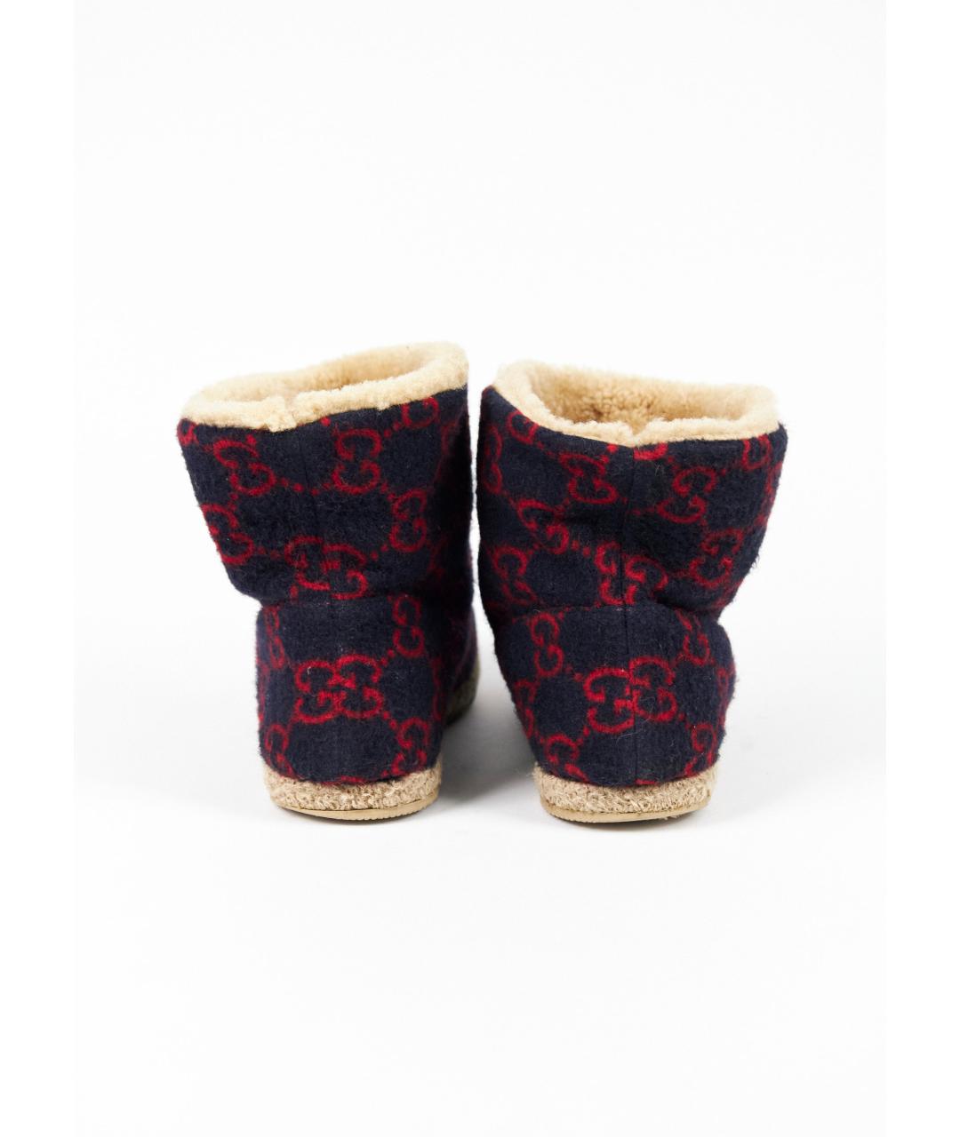 GUCCI Мульти текстильные ботинки, фото 4