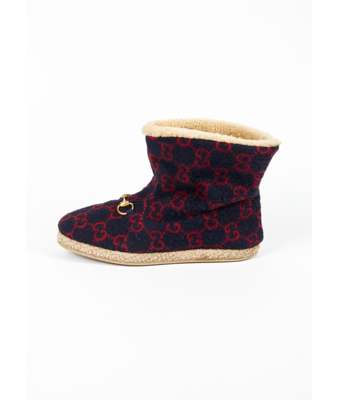 GUCCI Мульти текстильные ботинки, фото 7