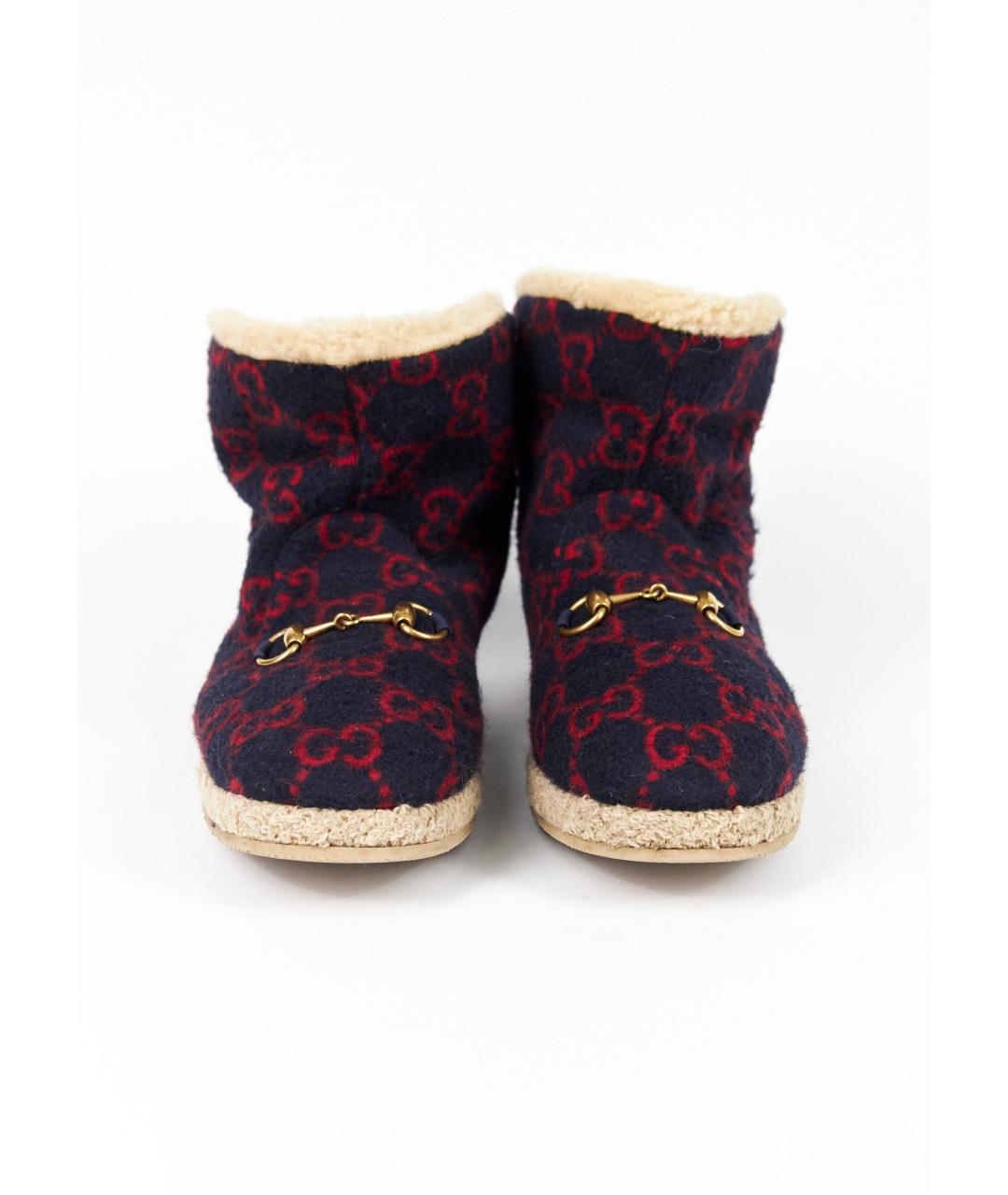 GUCCI Мульти текстильные ботинки, фото 2