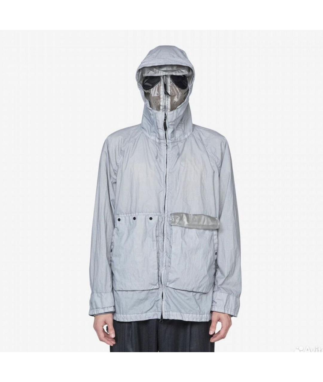 CP COMPANY Серая хлопковая куртка, фото 2